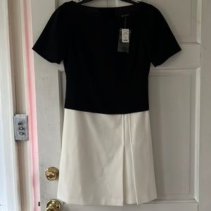 White House black market short sleeve dress sz 0